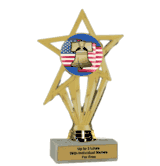 Economy Participation Insert Trophy - Citizenship Excellence