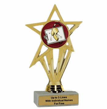 Economy Participation Insert Trophy - Coach - Click to enlarge