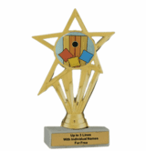 Cornhole Participation Insert Trophy - Economy Series