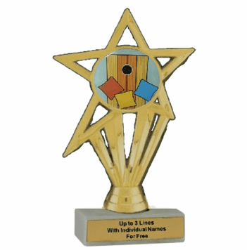 Economy Participation Insert Trophy - Cornhole - Click to enlarge