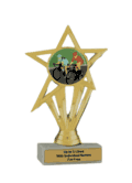 Economy Participation Insert Trophy - Cycling