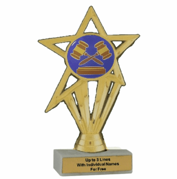 Economy Participation Insert Trophy - Debate - Click to enlarge