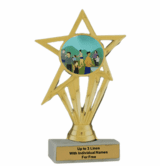 Family Reunion Participation Insert Trophy - Economy Series