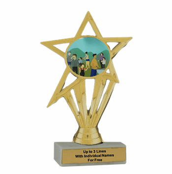 Family Reunion Participation Insert Trophy - Economy Series - Click to enlarge