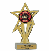 Economy Participation Insert Trophy - Fire Department