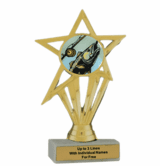 Fishing Participation Insert Trophy - Economy Series