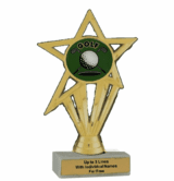Economy Participation Insert Trophy - Golf
