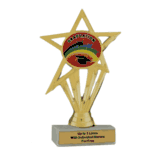 Economy Participation Insert Trophy - Graduation