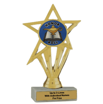 Economy Participation Insert Trophy - Honor Roll - Click to enlarge