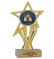 Economy Participation Insert Trophy - Honor Roll