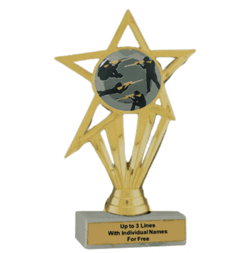 Economy Participation Insert Trophy - Hunting (Rifle Positions) - Click to enlarge