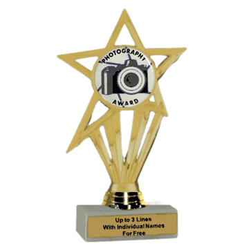 Economy Participation Insert Trophy - Photography - Click to enlarge