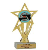 Economy Participation Insert Trophy - Pistol