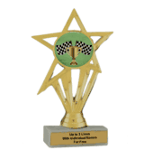 Economy Participation Insert Trophy - Racing