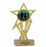 Participation Running Insert Trophy - Economy Series