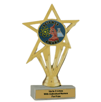 Economy Participation Insert Trophy - Science - Click to enlarge