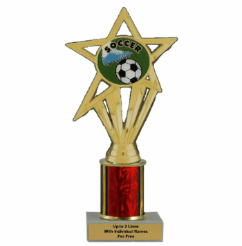 Economy Soccer Column Insert Trophy - Click to enlarge