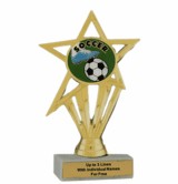 Soccer Participation Insert Trophy - Economy Series