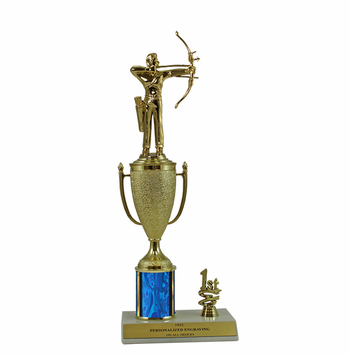 Elite Archery 1st, 2nd and 3rd Place Award Cup & Column Trophy - Click to enlarge