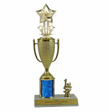 Elite Chess 1st, 2nd and 3rd Place Award Cup & Column Trophy - Click to enlarge