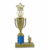 Elite Chess 1st, 2nd and 3rd Place Award Cup & Column Trophy
