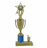 Elite Cooking 1st, 2nd and 3rd Place Award Cup & Column Trophy