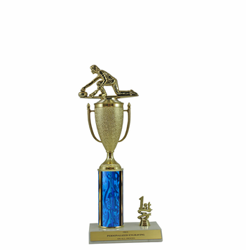 Elite Curling 1st, 2nd and 3rd Place Award Cup & Column Trophy - Click to enlarge