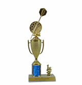 Elite Darts 1st, 2nd and 3rd Place Award Cup & Column Trophy