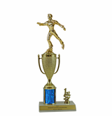 Elite Figure Skating 1st, 2nd and 3rd Place Award Cup & Column Trophy