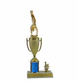 Elite Gymnastics 1st, 2nd and 3rd Place Award Cup & Column Trophy