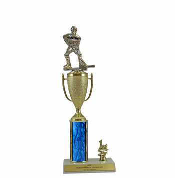 Elite Hockey 1st, 2nd and 3rd Place Award Cup & Column Trophy - Click to enlarge
