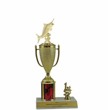Elite Marlin Fish 1st, 2nd and 3rd Place Award Cup & Column Trophy - Click to enlarge