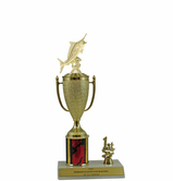 Elite Marlin Fish 1st, 2nd and 3rd Place Award Cup & Column Trophy