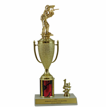 Elite Paintball 1st, 2nd and 3rd Place Award Cup & Column Trophy - Click to enlarge
