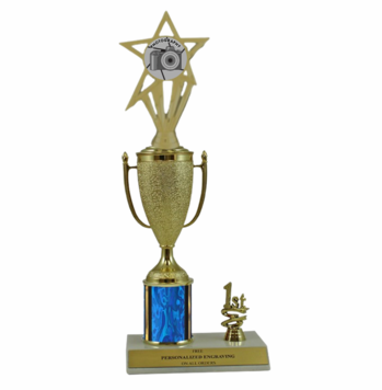 Elite Photography 1st, 2nd and 3rd Place Award Cup & Column Trophy - Click to enlarge
