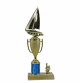 Elite Sailing 1st, 2nd and 3rd Place Award Cup & Column Trophy