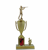 Elite Skeet Shooting 1st, 2nd and 3rd Place Award Cup & Column Trophy