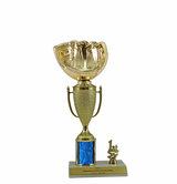 Elite Softball Glove 1st, 2nd and 3rd Place Award Cup & Column Trophy