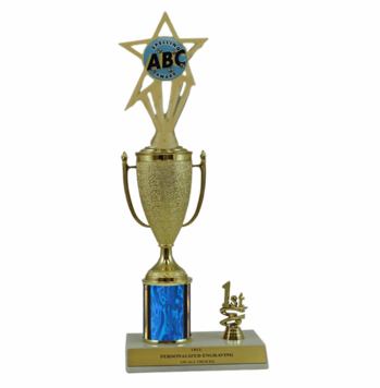 Elite Spelling 1st, 2nd and 3rd Place Award Cup & Column Insert Trophy - Click to enlarge