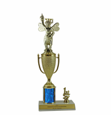 Elite Spelling 1st, 2nd and 3rd Place Award Cup & Column Trophy