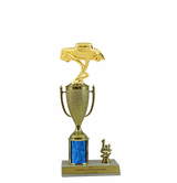 Elite Street Rod 1st, 2nd and 3rd Place Award Cup & Column Trophy