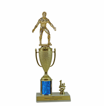 Elite Wrestling 1st, 2nd and 3rd Place Award Cup & Column Trophy - Click to enlarge