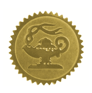 Embossed Foil Seals - Click to enlarge