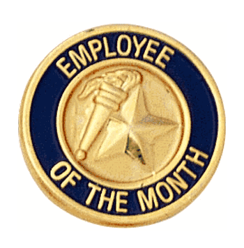 Employee Of The Month Pins (BR Series) - Click to enlarge