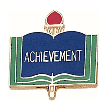 Enamel Pin: Achievement - Click to enlarge