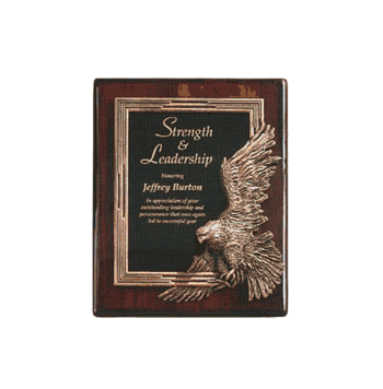 Engraved Eagle Plaque - Click to enlarge