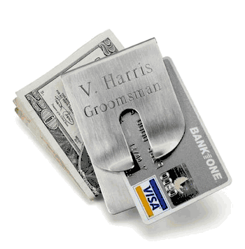 Engraved Money Clip - Click to enlarge