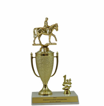 Equestrian 1st, 2nd and 3rd Place Award Cup Trophy - Click to enlarge
