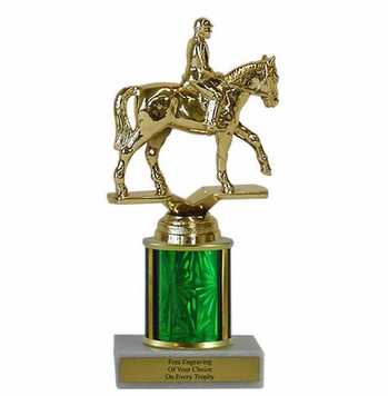 Equestrian Budget Column Trophy - Click to enlarge