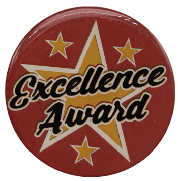 Excellence Epoxy Decal (2") - Click to enlarge